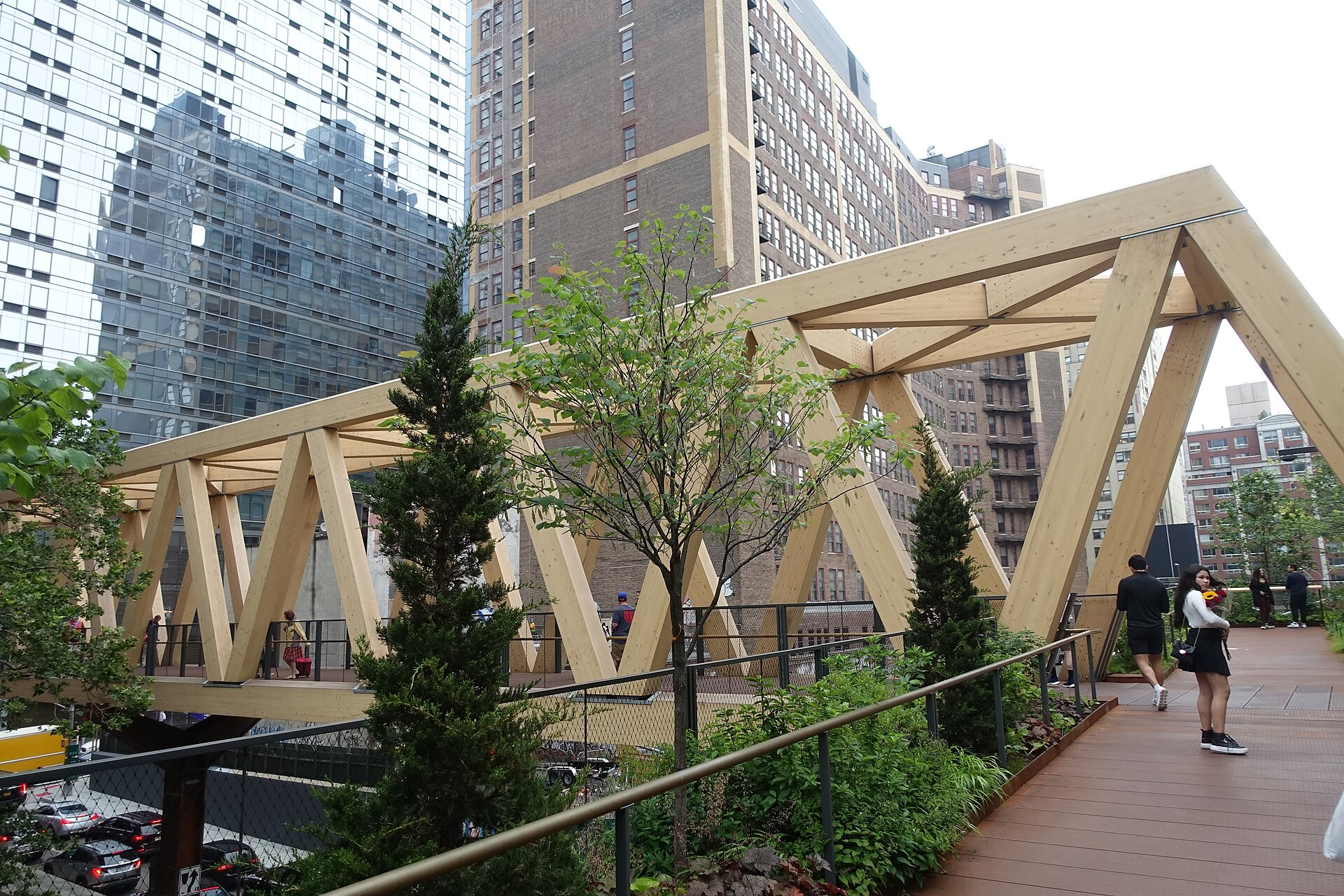 Highline Mass Timber Bridge
